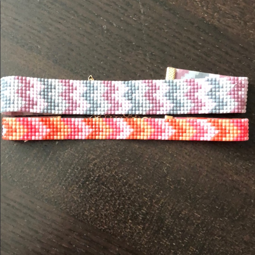 Beaded chokers